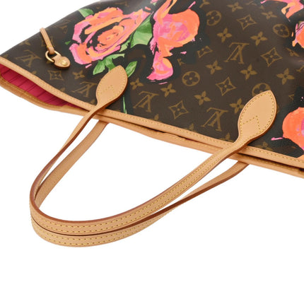 Preloved Authentic Louis Vuitton Monogram Rose Neverfull MM