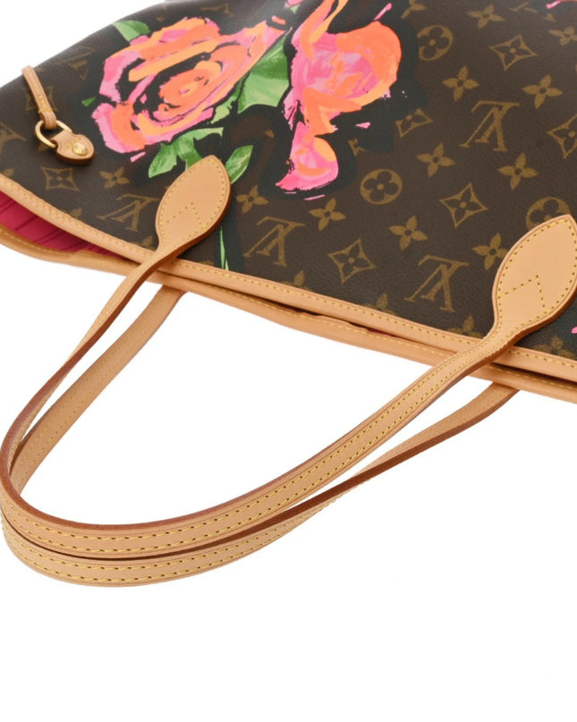Preloved Authentic Louis Vuitton Monogram Rose Neverfull MM