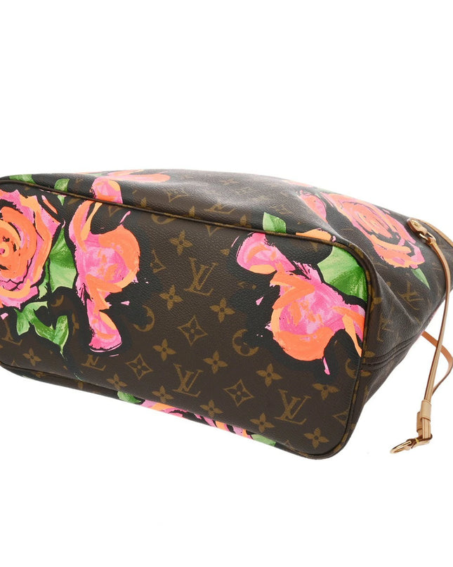 Preloved Authentic Louis Vuitton Monogram Rose Neverfull MM