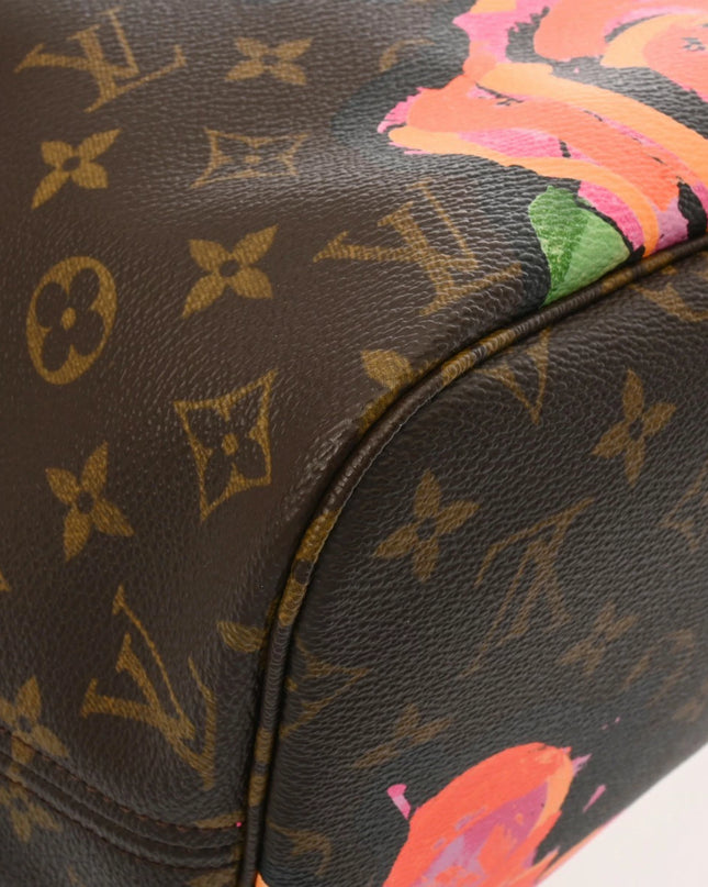 Preloved Authentic Louis Vuitton Monogram Rose Neverfull MM