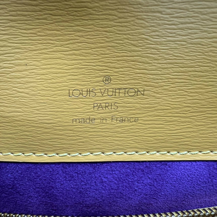 Preloved Authentic Louis Vuitton Bussi Epi Tassili Yellow Shoulder Bag