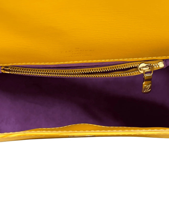 Preloved Authentic Louis Vuitton Bussi Epi Tassili Yellow Shoulder Bag
