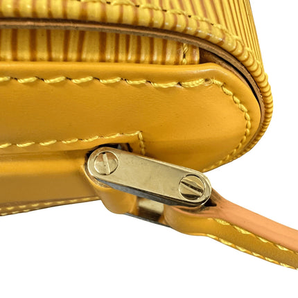 Preloved Authentic Louis Vuitton Bussi Epi Tassili Yellow Shoulder Bag
