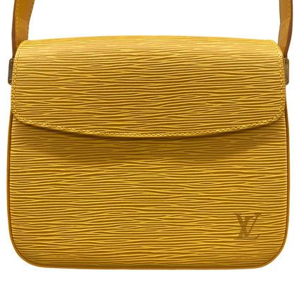 Preloved Authentic Louis Vuitton Bussi Epi Tassili Yellow Shoulder Bag