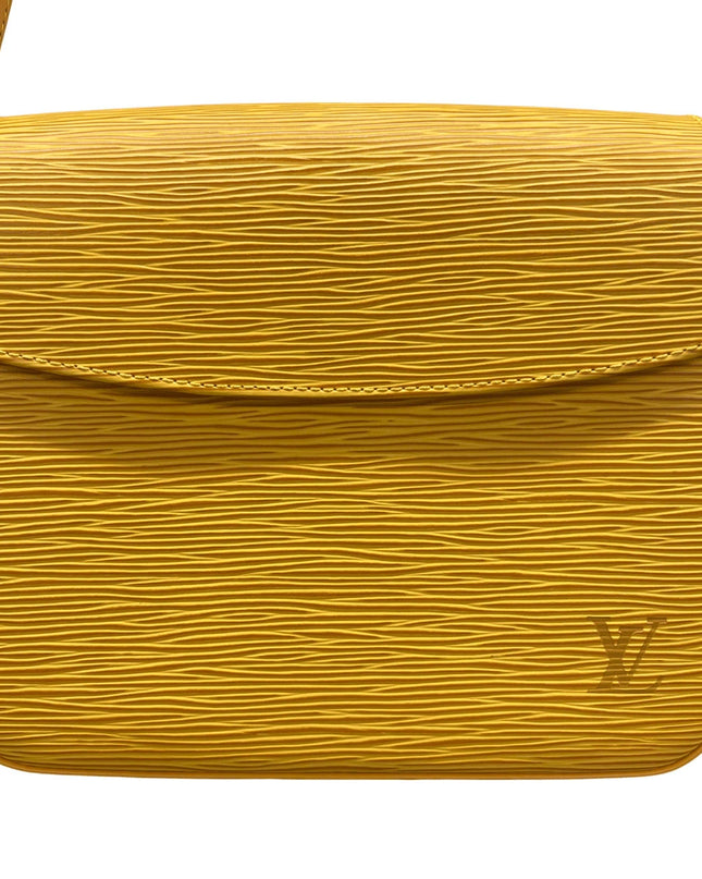 Preloved Authentic Louis Vuitton Bussi Epi Tassili Yellow Shoulder Bag