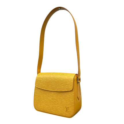 Preloved Authentic Louis Vuitton Bussi Epi Tassili Yellow Shoulder Bag
