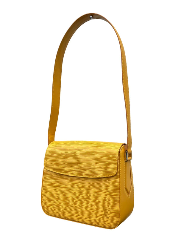 Preloved Authentic Louis Vuitton Bussi Epi Tassili Yellow Shoulder Bag