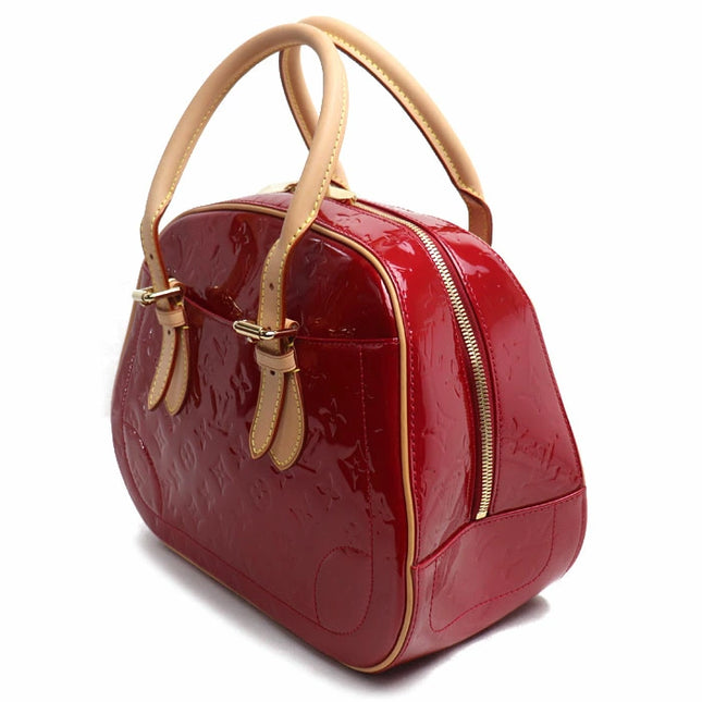 Preloved Authentic LOUIS VUITTON Summit Drive Handbag Vernis Pomme d'Amour