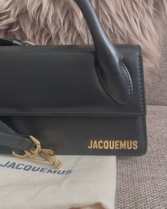 Preloved Authentic Jacquemus Le Chiquito Long – Black