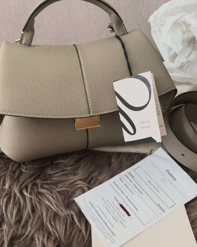 Preloved Authentic  Polène Mokki Mini Handbag — Brand New