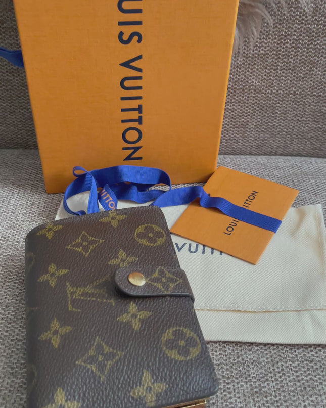 Preloved Authentic Louis Vuitton Monogram French Purse Wallet