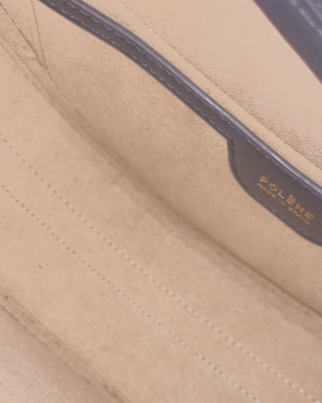 Preloved Authentic Polène Numéro Dix Grained Black Edition Calfskin