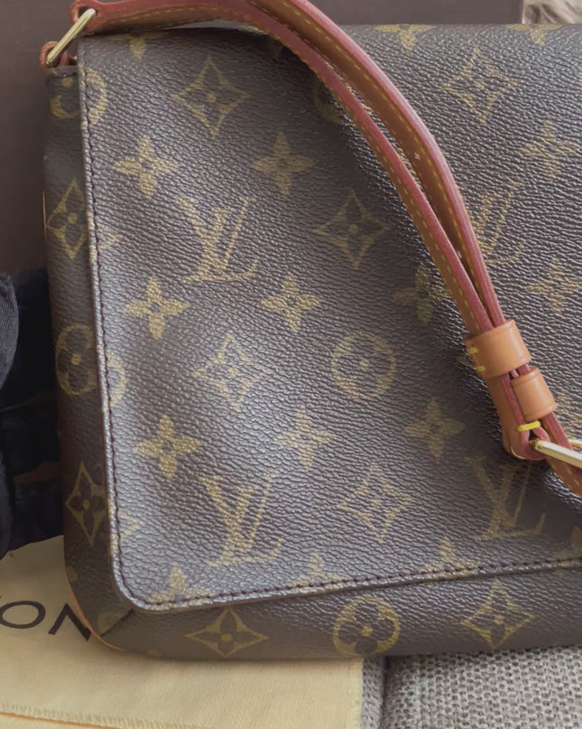 Preloved Authentic Louis Vuitton Musette Tango — Monogram Canvas