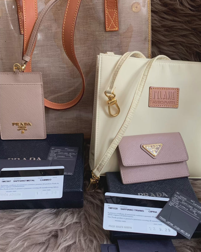 Alviero Prima Classe Small Clear Tote Bag