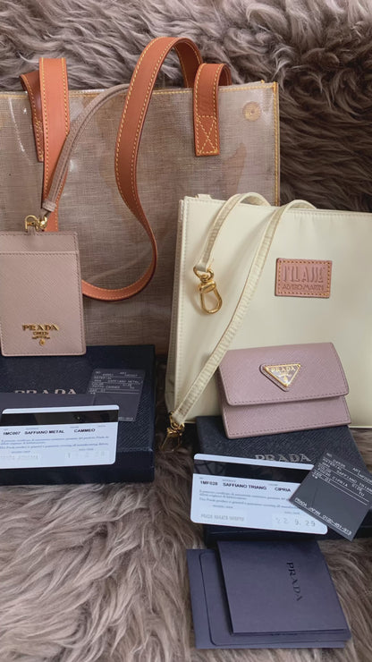 Alviero Prima Classe Small Clear Tote Bag