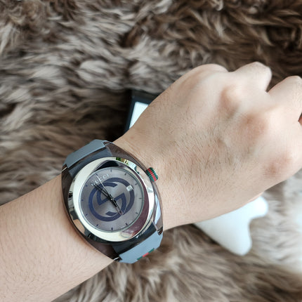 Gucci
Sync Grey Dial and Grey Rubber Strap Unisex Watch 137.1