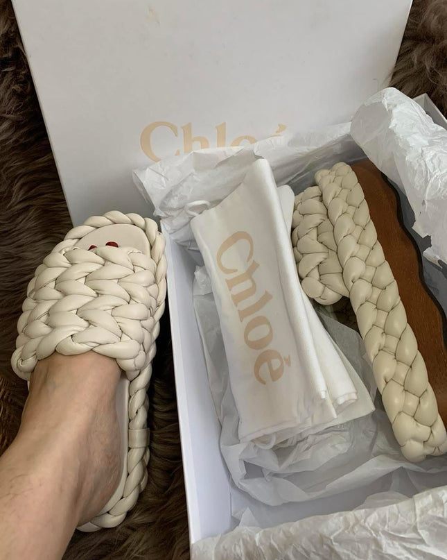 Chloe Braided Sandals 38
