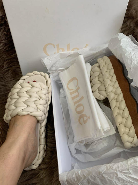 Chloe Braided Sandals 38