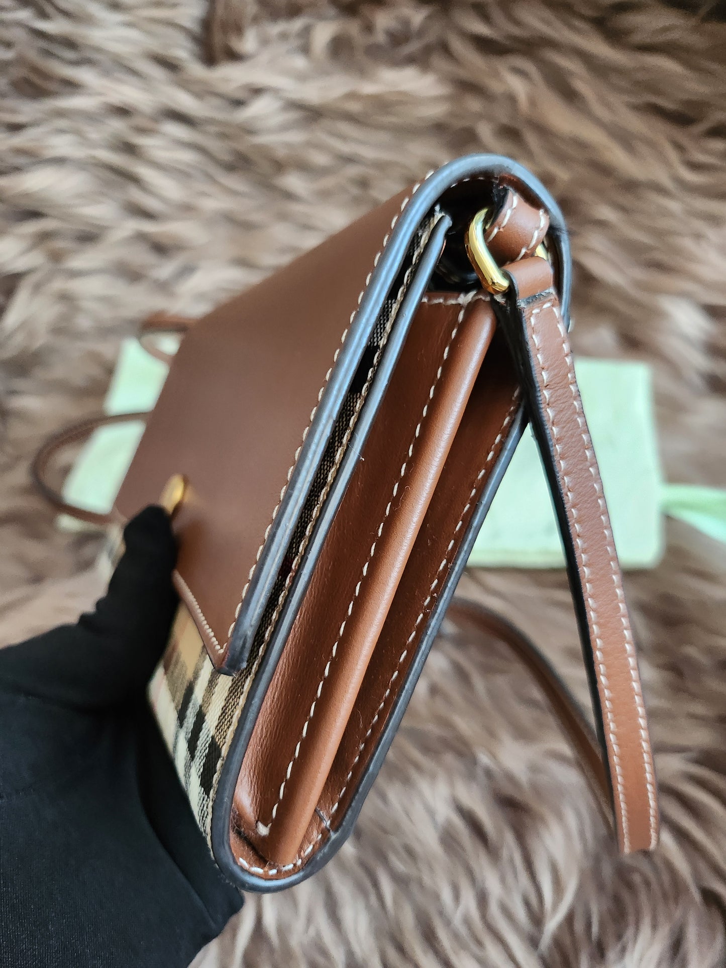 Burberry Vintage check wallet