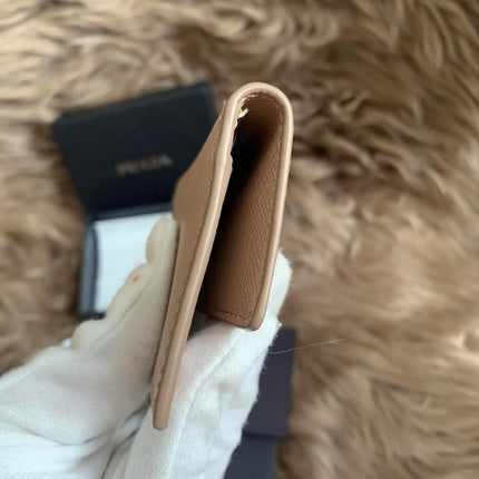 Prada Saffiano leather card holder