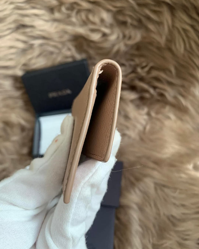 Prada Saffiano leather card holder