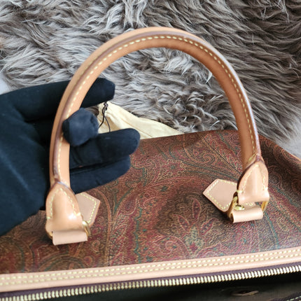 ETRO Paisley jacquard Boston bag