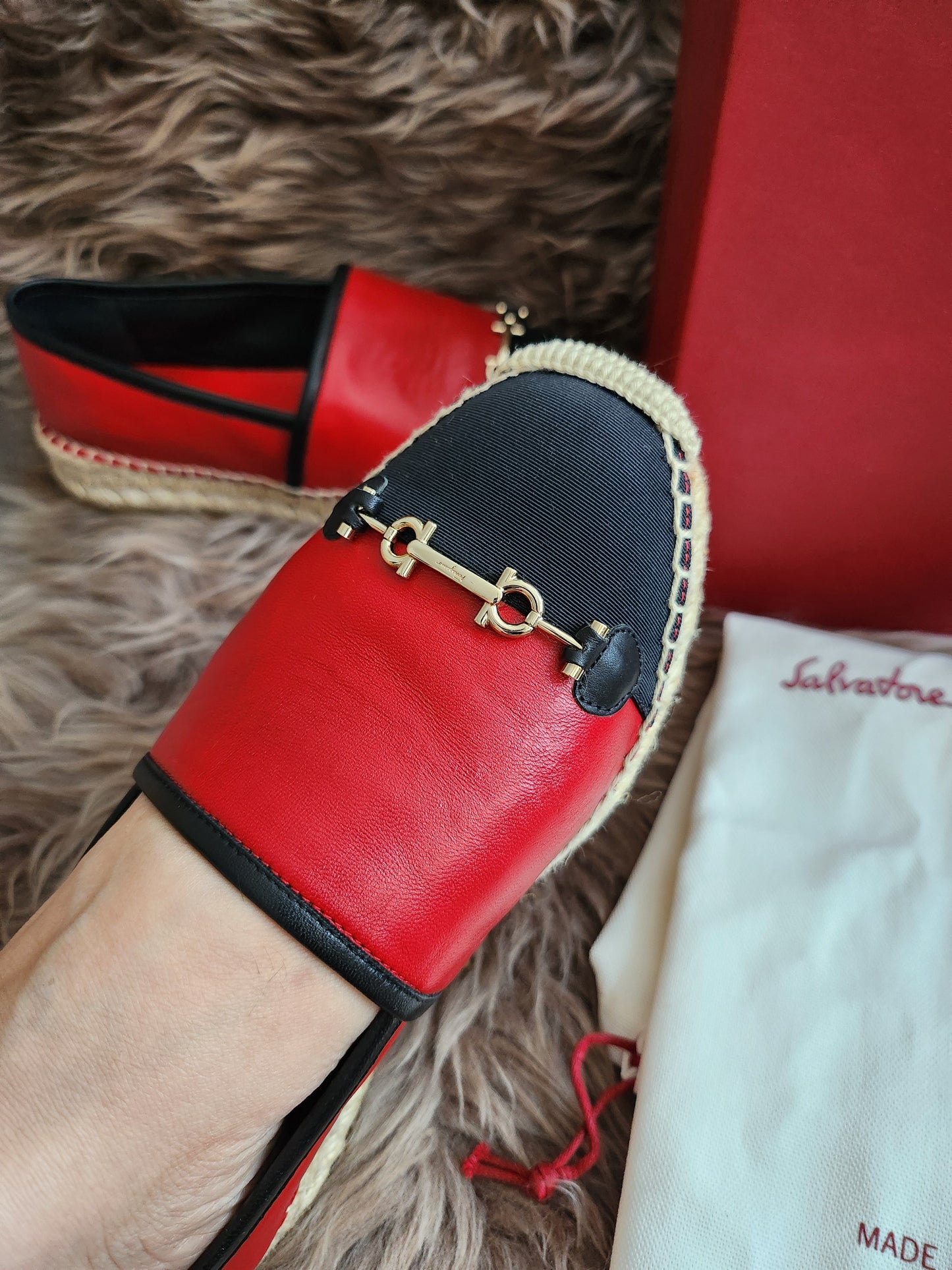 Salvatore Ferragamo Platform Espadrille 7