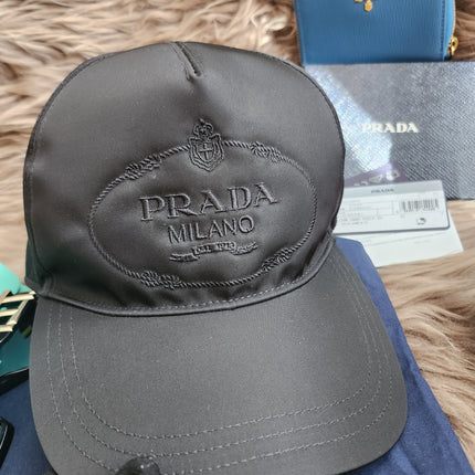 Prada Nylon Baseball Cap