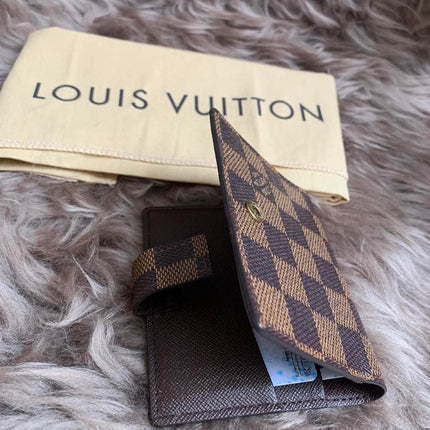 Louis Vuitton Mini Agenda Damier Ebene (Card Holder )