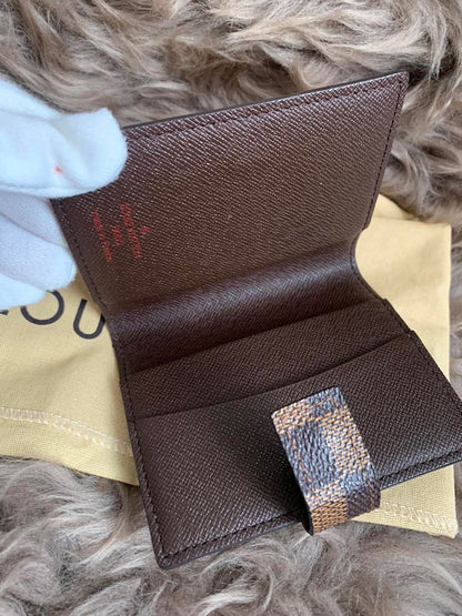 Louis Vuitton Mini Agenda Damier Ebene (Card Holder )