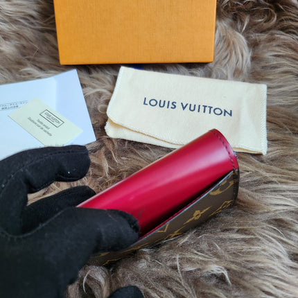 LOUIS VUITTON Monogram Zoe Wallet Small
