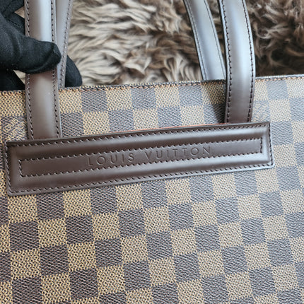 Louis Vuitton Damier Ebene Canvas Parioli PM Bag
