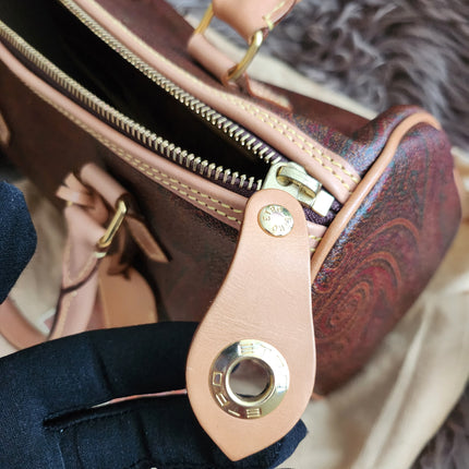 ETRO Paisley jacquard Boston bag