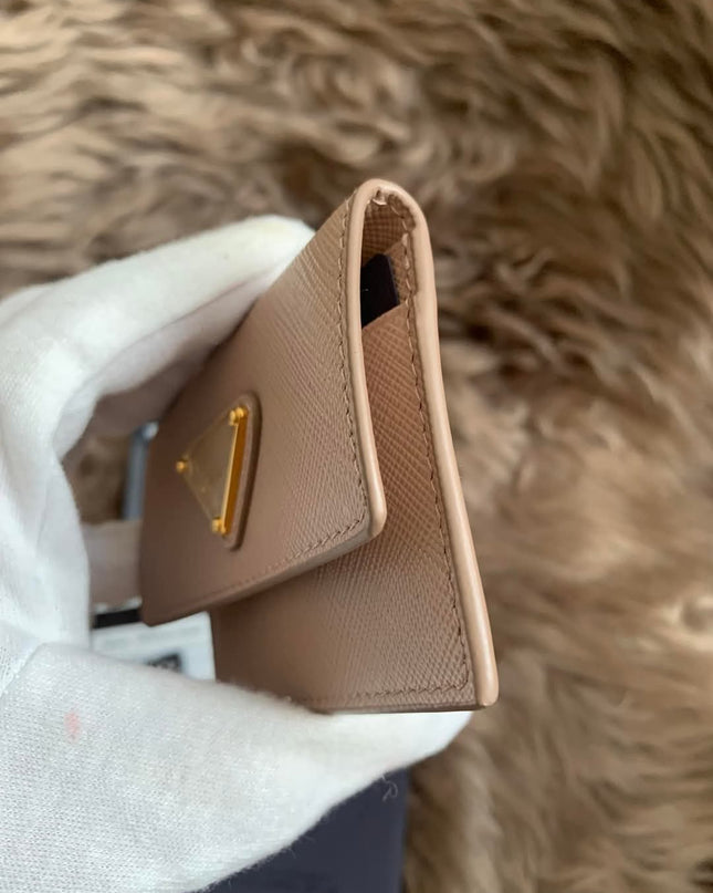 Prada Saffiano leather card holder
