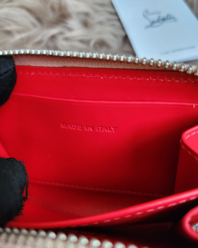 Christian Louboutin
Panettone Pearl Blue Denim Coin Purse