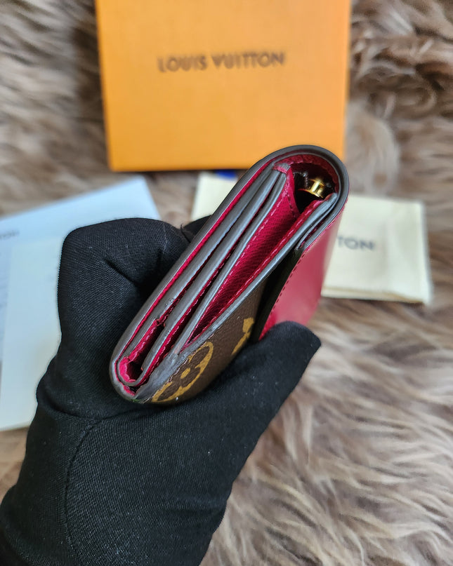 LOUIS VUITTON Monogram Zoe Wallet Small