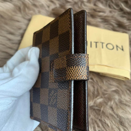Louis Vuitton Mini Agenda Damier Ebene (Card Holder )