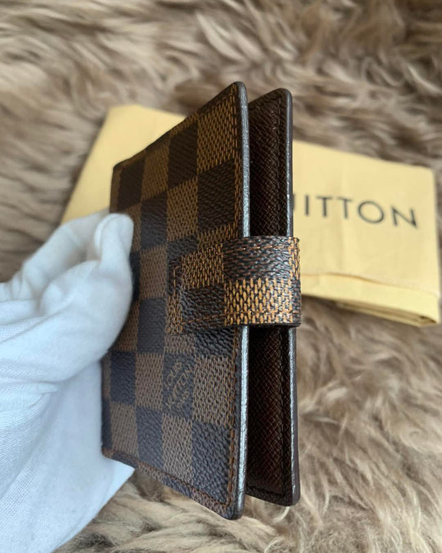 Louis Vuitton Mini Agenda Damier Ebene (Card Holder )