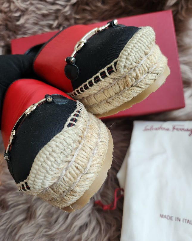 Salvatore Ferragamo Platform Espadrille 7