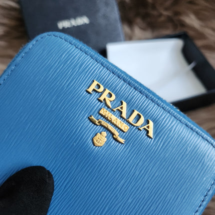Prada Zip Aroud Coin Purse