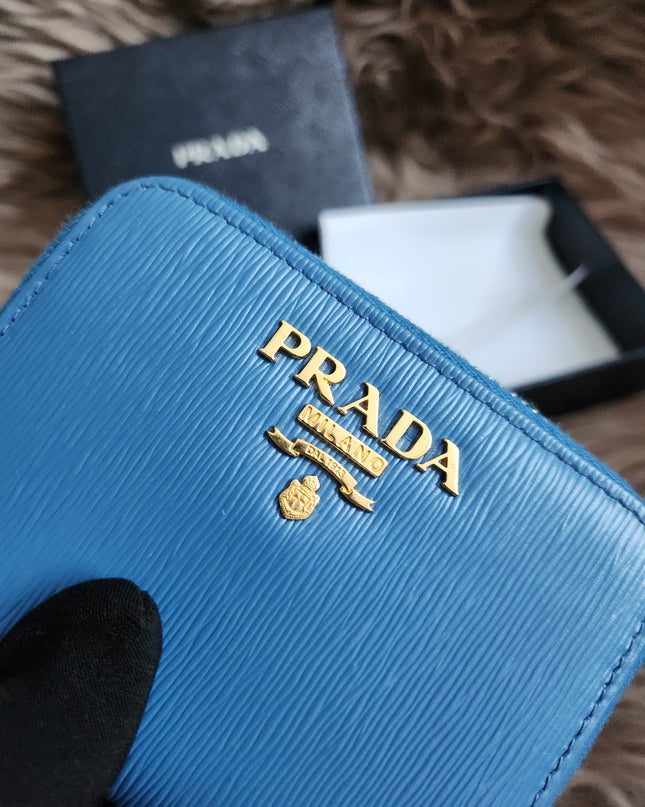 Prada Zip Aroud Coin Purse