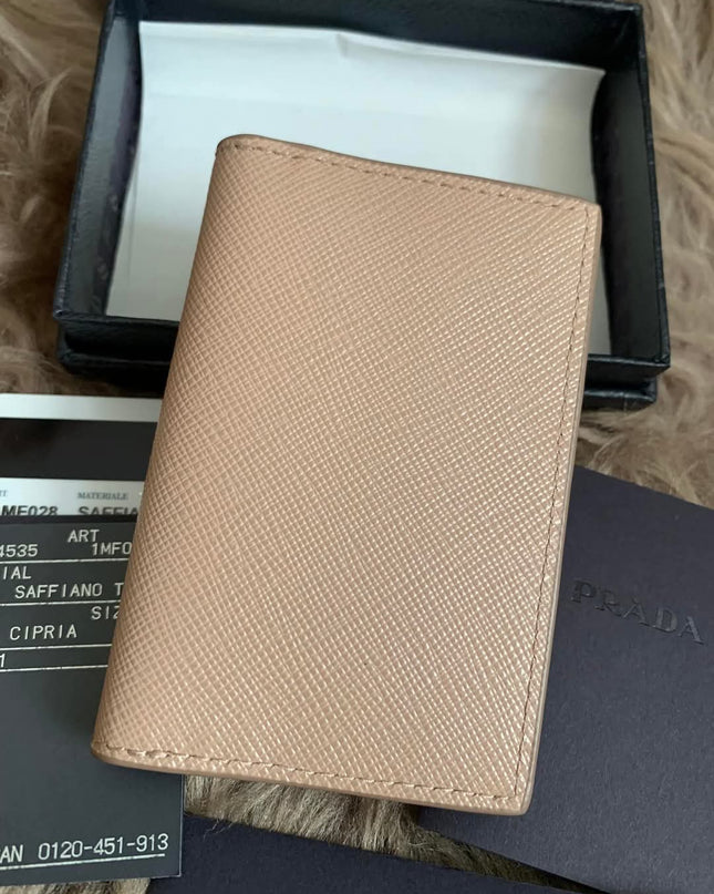 Prada Saffiano leather card holder