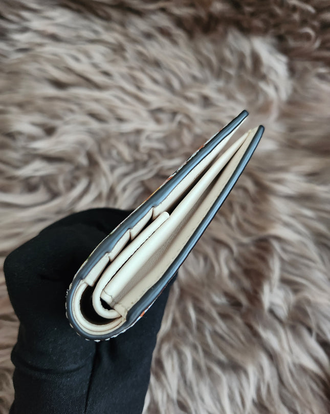 Salvatore Ferragamo Gancini Multicolor Small Wallet