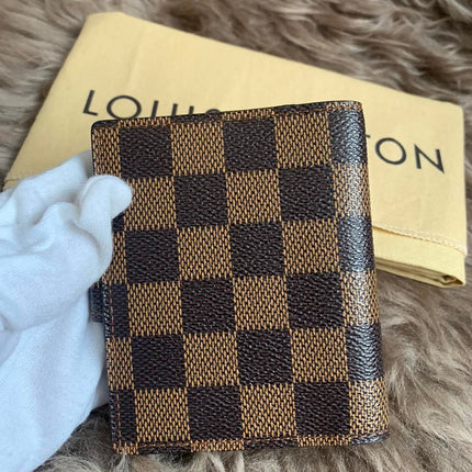 Louis Vuitton Mini Agenda Damier Ebene (Card Holder )