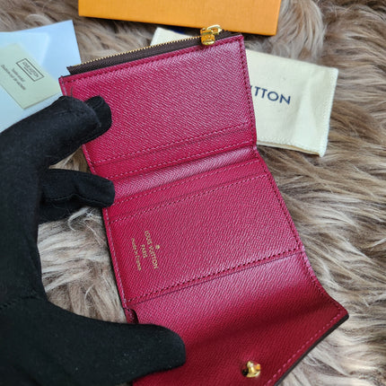 LOUIS VUITTON Monogram Zoe Wallet Small