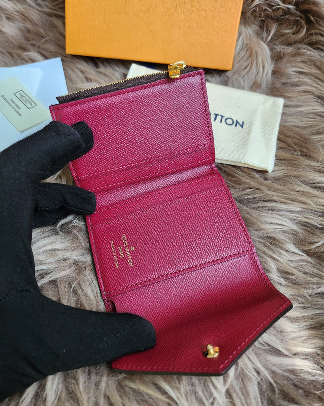LOUIS VUITTON Monogram Zoe Wallet Small