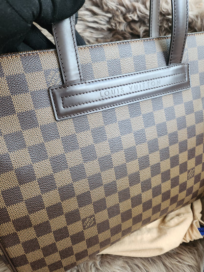 Louis Vuitton Damier Ebene Canvas Parioli PM Bag