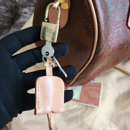 ETRO Paisley jacquard Boston bag