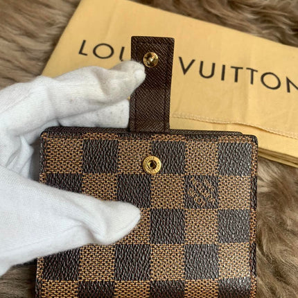 Louis Vuitton Mini Agenda Damier Ebene (Card Holder )