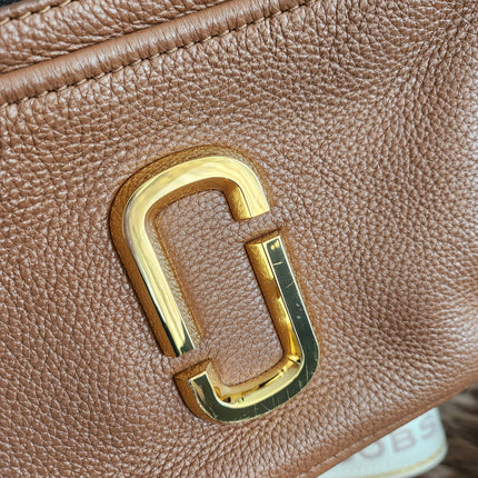 Marc Jacobs The Softshot 21 in Milk Chocolate calf leather Brown